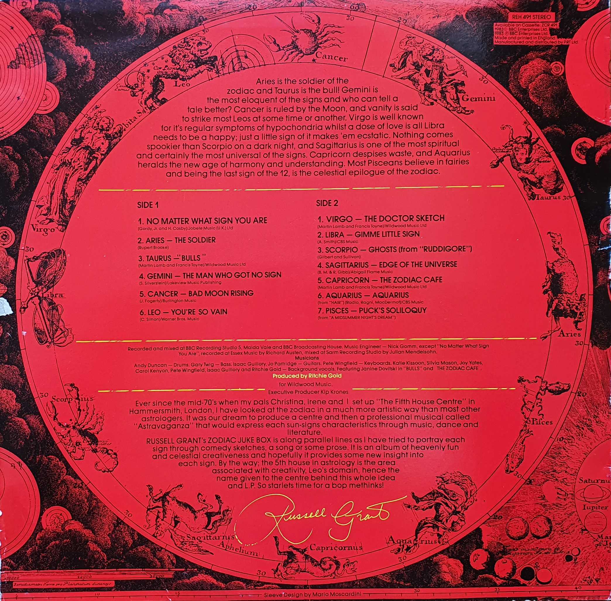 Back cover of REH 491